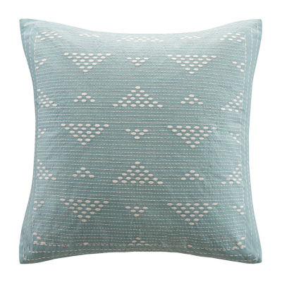 INK+IVY Euro Sham, Color: White - JCPenney