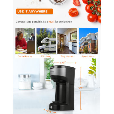 Commercial Chef Single Serve Coffee Maker