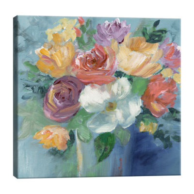 Lumaprints Bold Floral Revisit Canvas Art