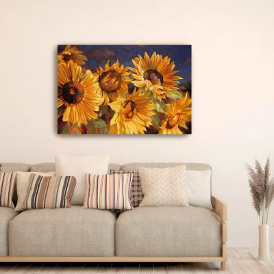 Lumaprints Sunflower Canvas Art