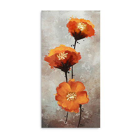 Lumaprints Fragrant Beauty Canvas Art, One Size, Orange