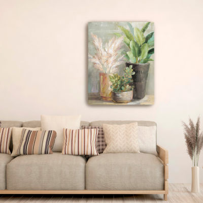 Indoor Garden III Canvas Art