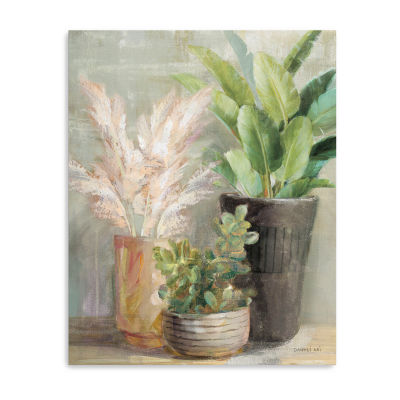 Indoor Garden III Canvas Art