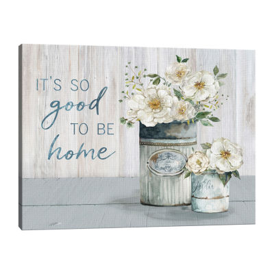 Lumaprints Good To Be Home Canvas Art