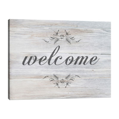 Lumaprints Welcome Canvas Art