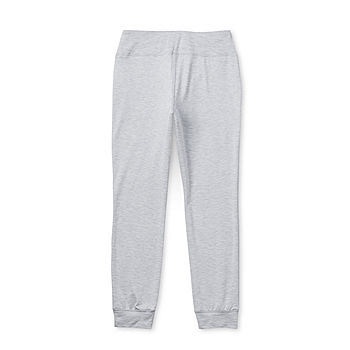Xersion Soft Brushed Little & Big Girls Cuffed Jogger Pant, Color: Heather  Grey - JCPenney
