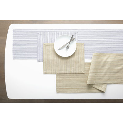 Home Expressions 4-pc. Miles Taupe Placemat