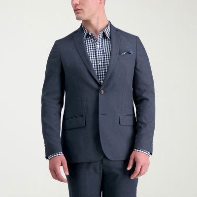 Haggar Smart Wash Mens Stretch Fabric Slim Fit Suit Jacket