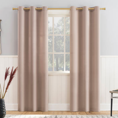 Athens Grommet Top Light-Filtering Set of 2 Curtain Panel