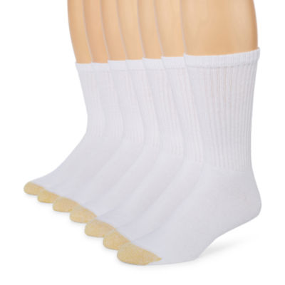 Gold Toe Athletic Sport Bonus Pack 7 Pair Crew Socks Mens