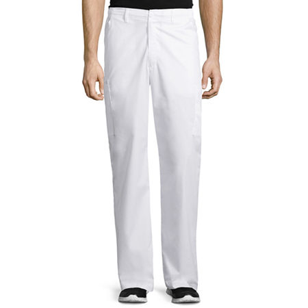 Wink Wonderwork 503 Mens Scrub Pants, X-small, White