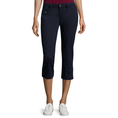 Arizona Schoolgirl Skinny Cropped PantsJuniors