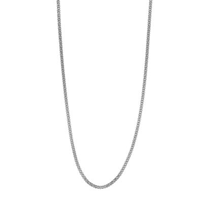 14K Gold Hollow Box Chain Necklace