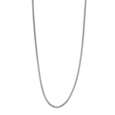 14K Gold Hollow Box Chain Necklace