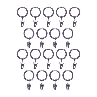Kenney 3/4" 14-pc. Curtain Rings
