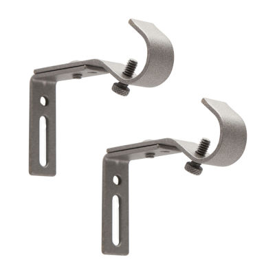 Kenney 1" Adjustable 2-pc. Curtain Rod Brackets