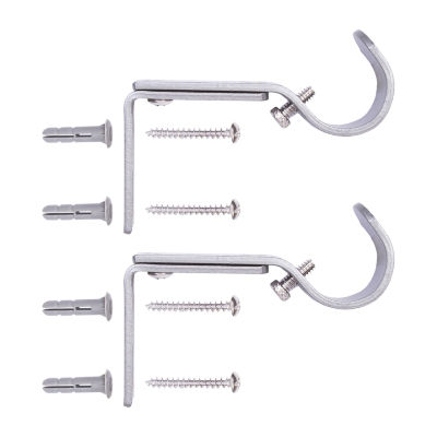 Kenney 1" Adjustable 2-pc. Curtain Rod Brackets