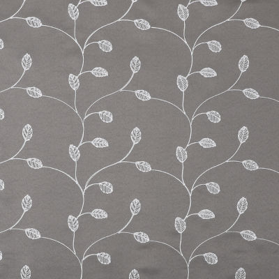 Regal Home Trenton Embroidered Grommet Top Energy Saving Blackout Set of 2 Curtain Panels