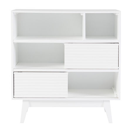 Harbour Bookcase With 3 Shelves, One Size, White