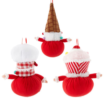 North Pole Trading Co. Sweet Gnomes Set 3-pc. Christmas Ornament