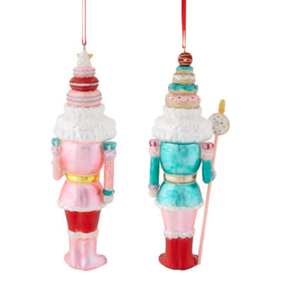 North Pole Trading Co. Nutcrackers Soliders Set 2-pc. Christmas Ornament