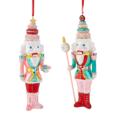 North Pole Trading Co. Nutcrackers Soliders Set 2-pc. Christmas Ornament