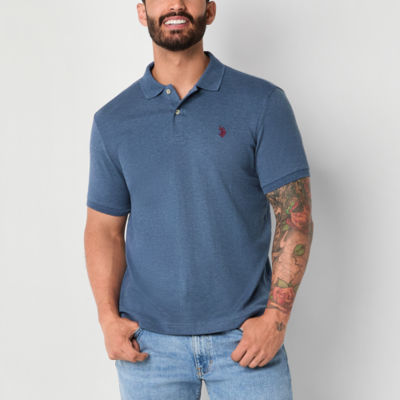 U.S. Polo Assn. Interlock Mens Classic Fit Short Sleeve Polo Shirt ...