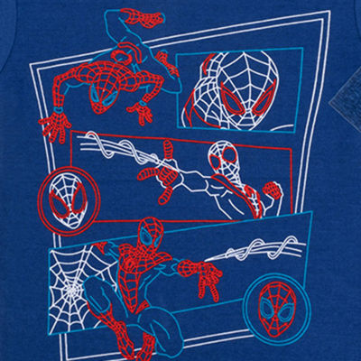 Disney Collection Little & Big Boys 4-pc. Spiderman Pajama Set