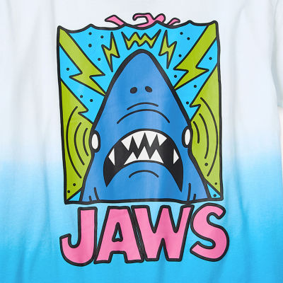 Little & Big Boys Jaws Crew Neck Short Sleeve Graphic T-Shirt