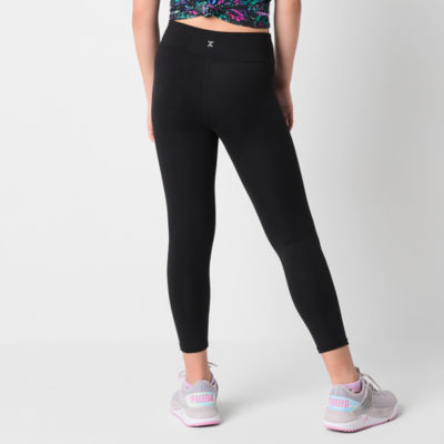 Xersion Little & Big Girls High Rise Knit 7/8 Ankle Legging