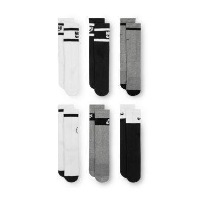 Nike 6 Pair Crew Socks Unisex