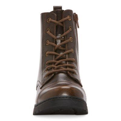 Arizona Jean Co Womens Queen Flat Heel Combat Boots