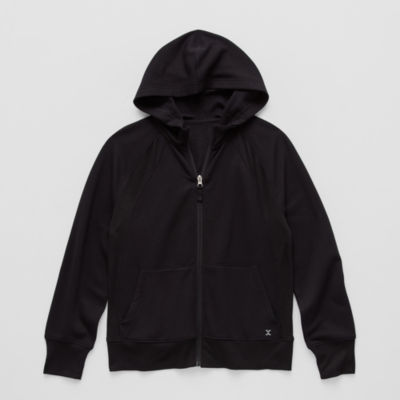 Xersion Little & Big Girls Super Soft Fleece Zipper Hoodie