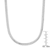 Steeltime Stainless Steel 24 Inch Solid Byzantine Chain Necklace - JCPenney