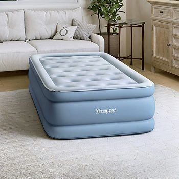 Beautyrest Sky Rise Raised Air Mattress with Pump, Twin
