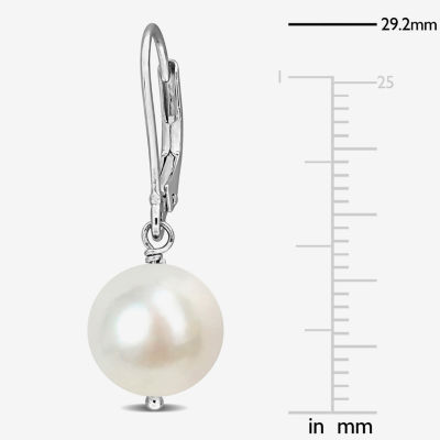 Cultured Freshwater Pearl Sterling Silver Earrings