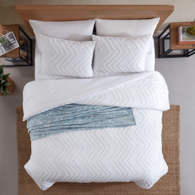 Wrangler Prarie Zig Zag Chenille Jaquard Midweight Comforter Set