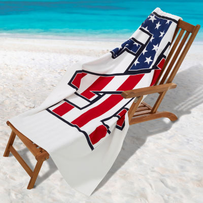 IZOD Flag Beach Towel