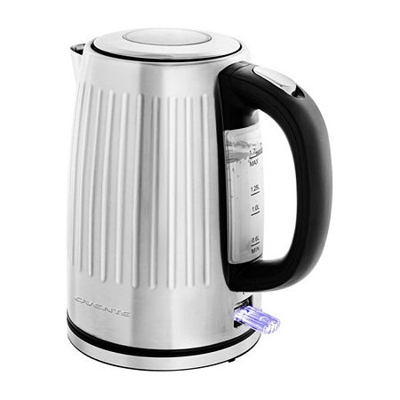 Ovente 1.7 Litre Tea Stainless Steel Stainless Steel Electric Kettle, One Size, Silver