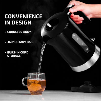 Ovente 1.8 Litre Hot Watter Stainless Steel Electric Kettle
