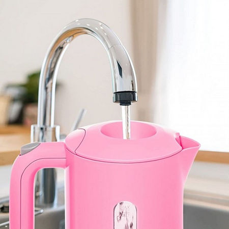 Ovente 1.8 Litre Hot Watter Stainless Steel Electric Kettle, One Size, Pink