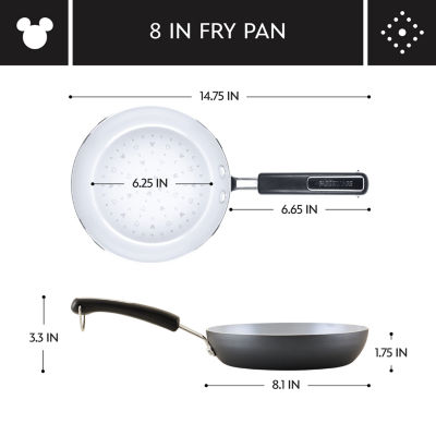 Farberware Disney Monochrome Ceramic 8" Non-Stick Frying Pan