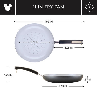 Farberware Disney Monochrome Ceramic 11" Non-Stick Frying Pan