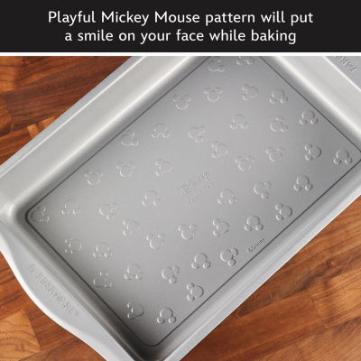 Farberware Disney Bake with Mickey Mouse 9"X13" Non-Stick Cake Pan