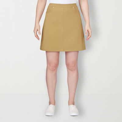 Hearts Of Palm Womens Mid Rise Skort