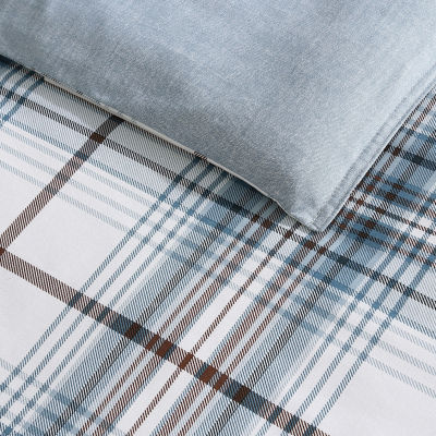 Eddie Bauer Alder Plaid Cotton Midweight Comforter Set