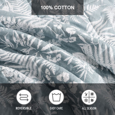 Eddie Bauer Fern Garden Cotton Quilt Set