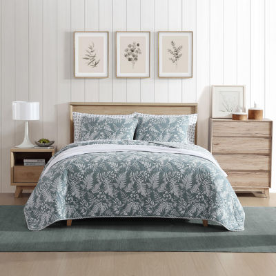 Eddie Bauer Fern Garden Cotton Quilt Set