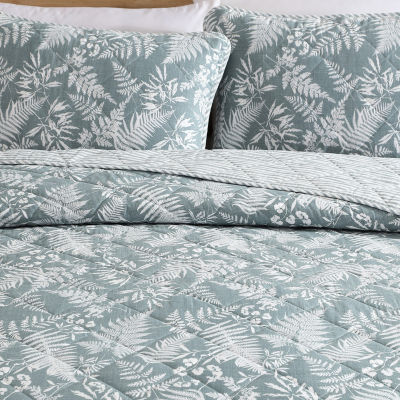 Eddie Bauer Fern Garden Cotton Quilt Set