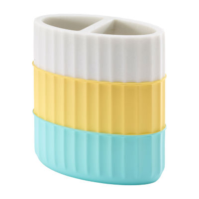 IZOD Clubhouse Stripe Toothbrush Holder